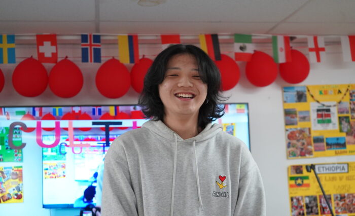 GLCT student enjoying a multicultural event in at GLCT.