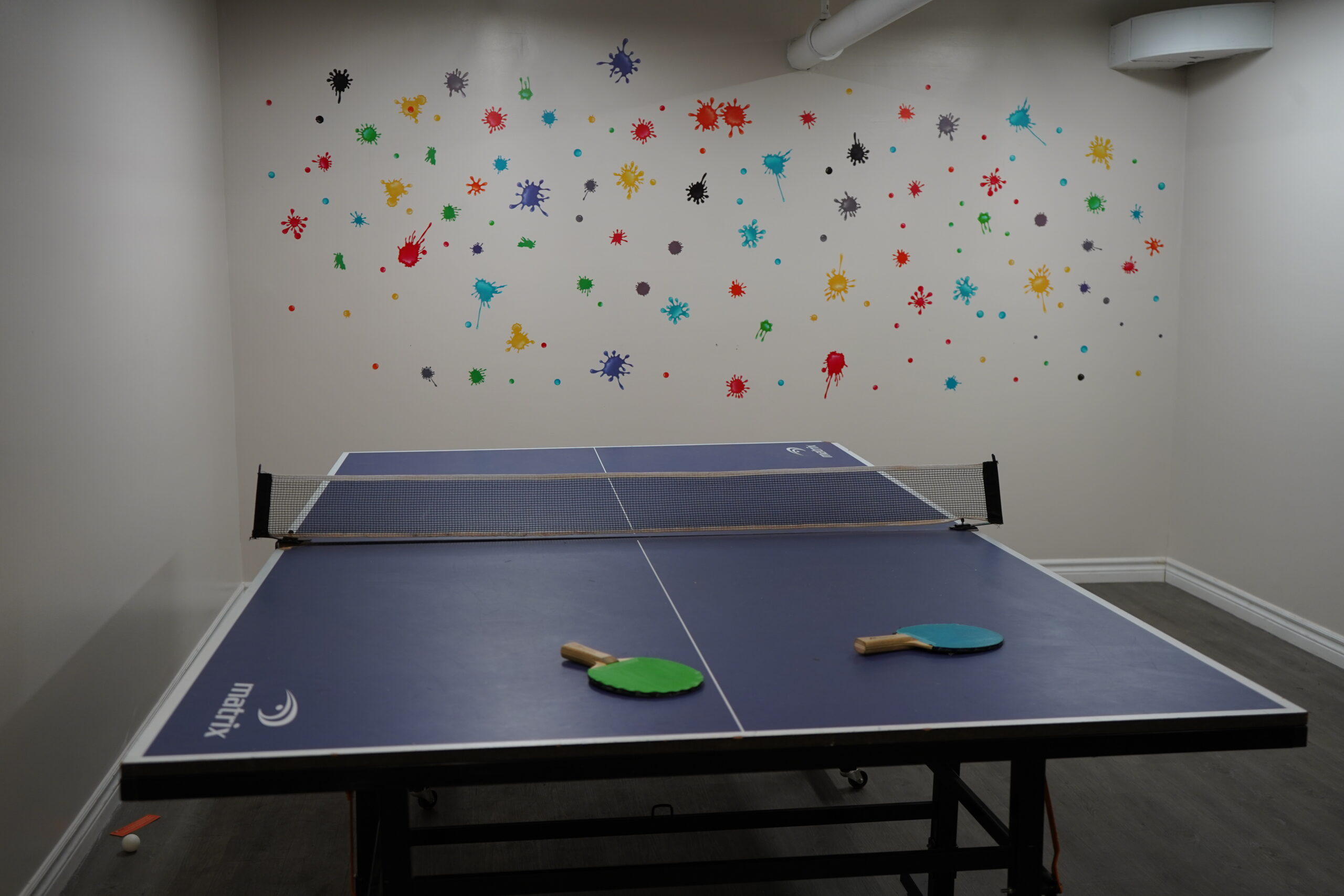 Game Room Student game room with recreational activities at private high school in Toronto.